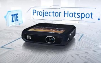 ZTE Projector Hotspot — проектор и точка доступа в вашем кармане
