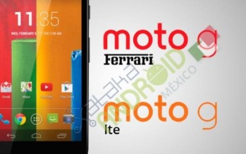 Motorola Moto G LTE и Motorola Moto Ferrari G в новом облике