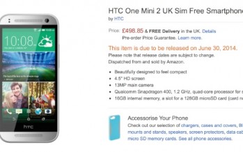 HTC One Mini 2: дата выхода
