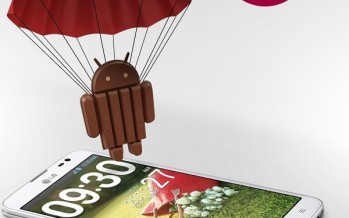 Обновление Android 4.4 KitKat для LG Optimus G