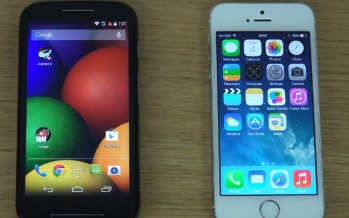 Обзор Motorola Moto E и iPhone 5S