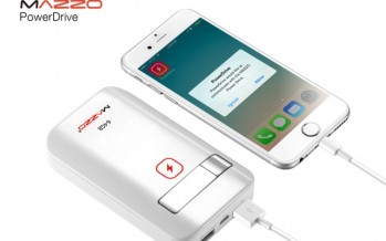 MAZZO PowerDrive: накопитель+батарея для iPhone/iPad.