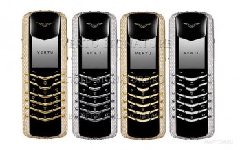 Vertu Diamond collection — смартфоны с бриллиантовой инкрустацией