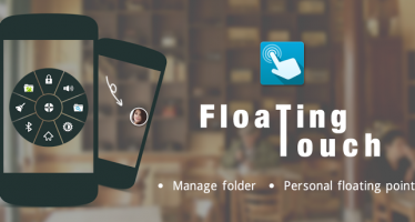 Android мультифункциональная кнопка FloatingToucher на вашем смартфоне.