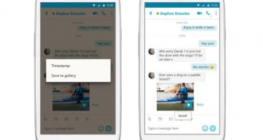 Обновленный Skype для Android умеет сохранять видеосообщения