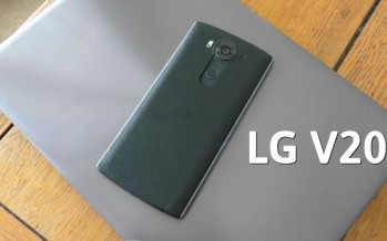 Официальная дата выпуска LG V20 и характеристики