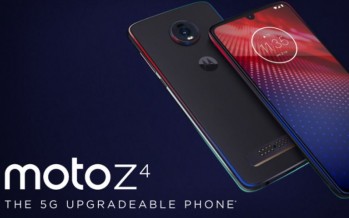 Motorola Moto Z4: стартовали продажи модульного смартфона
